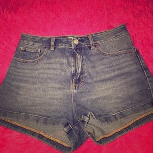 Mom jean shorts